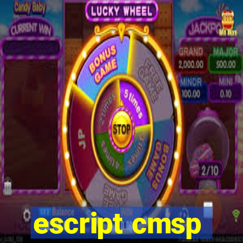 escript cmsp